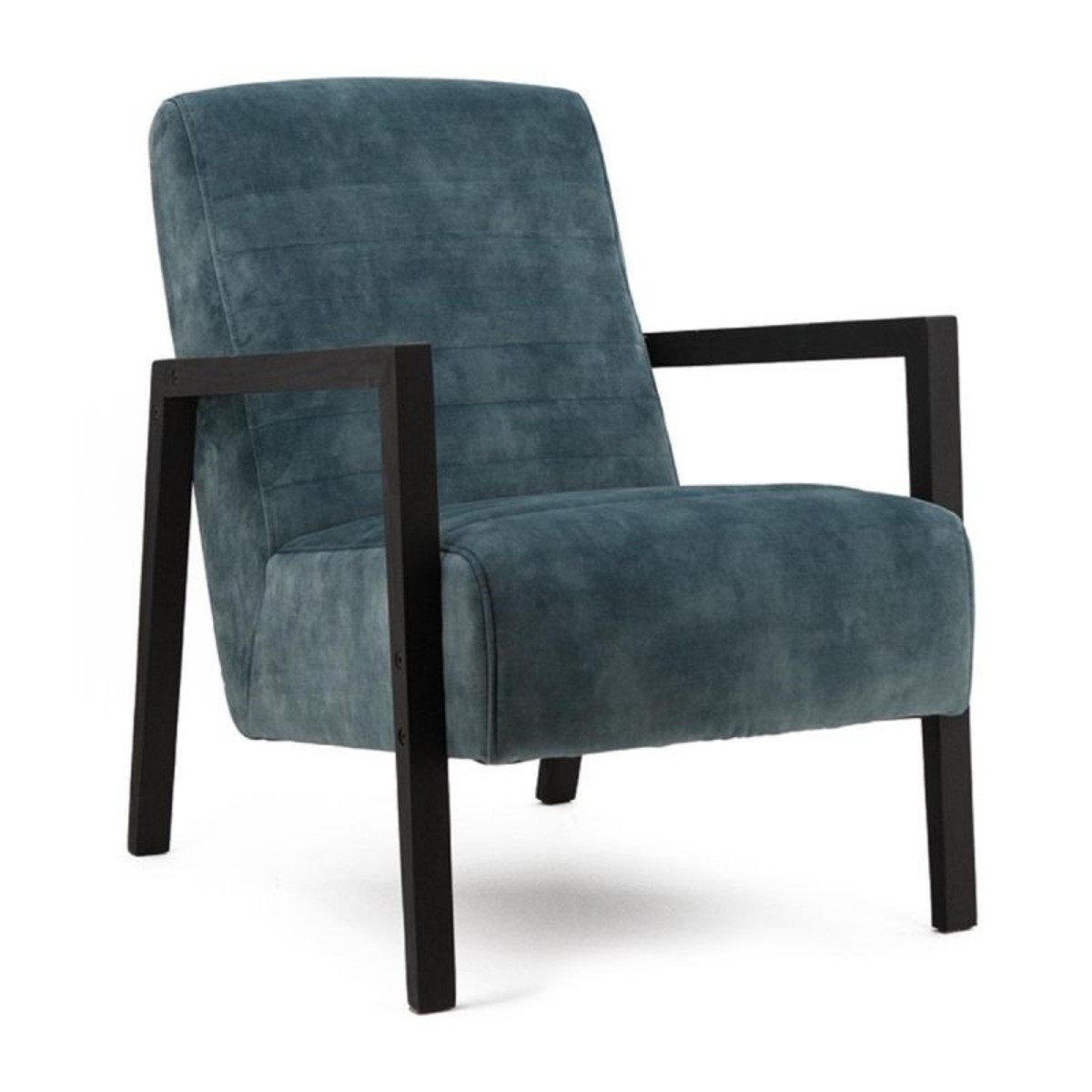 Fauteuil Lars Blauw - Stof - Eleonora