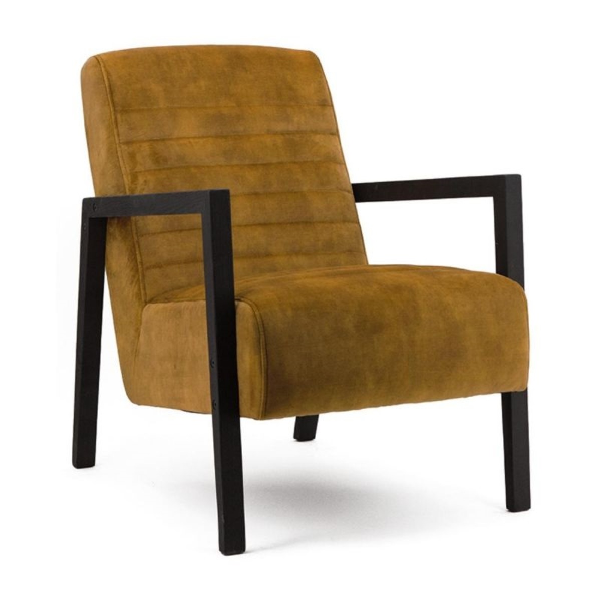 Fauteuil Lars Geel - Stof - Eleonora