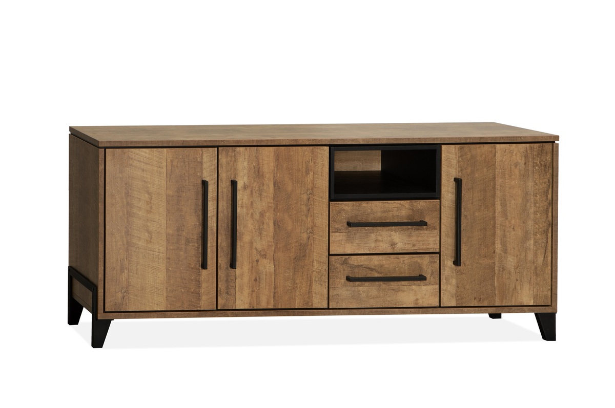 Dressoir Maldini Bruin Hout - DOK 2 Essentials