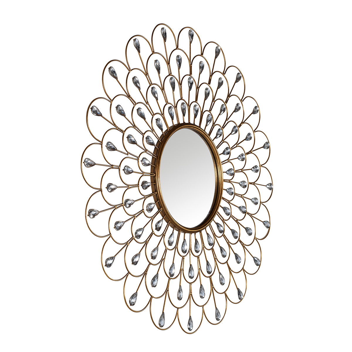 Spiegel Richmond Decoration Geel Goud - Glas - Richmond Interiors