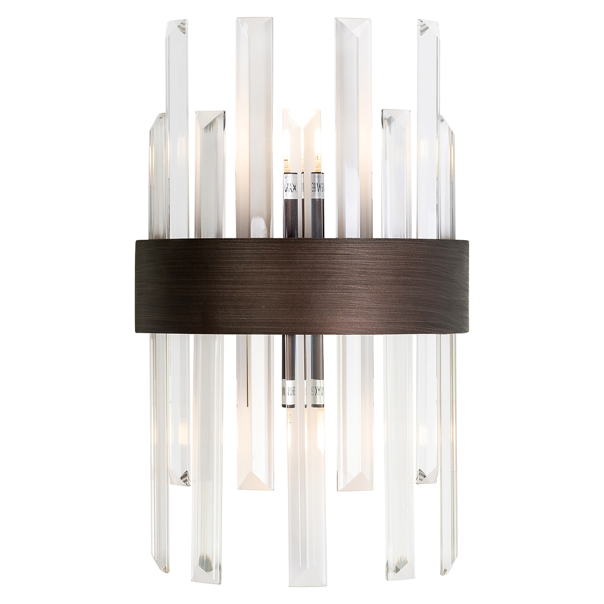 Hanglamp Avan Bruin - Glas - Richmond Interiors