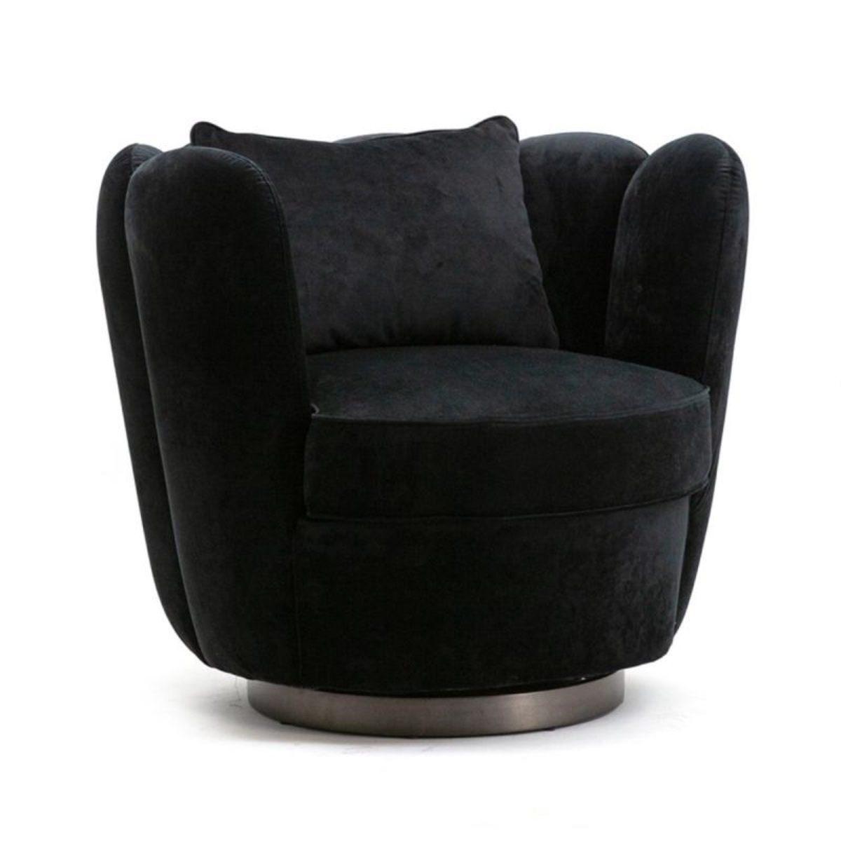 Fauteuil Maria Zwart - Stof - Eleonora