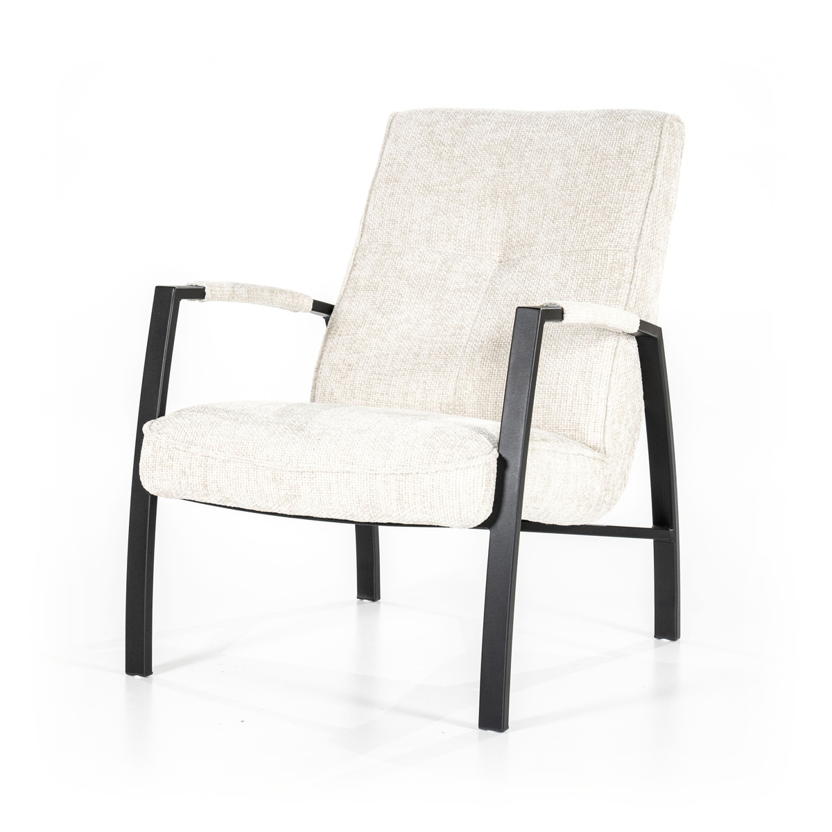 Fauteuil Marissa Naturel - Stof - Sevn