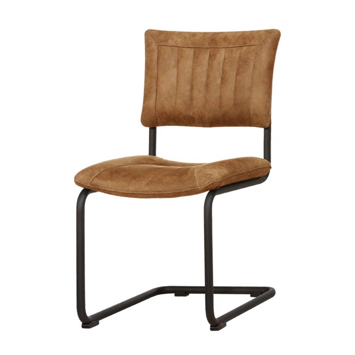Eetkamerstoel Jax Bruin Cognac - PU-Leder - DOK 2 Rustique