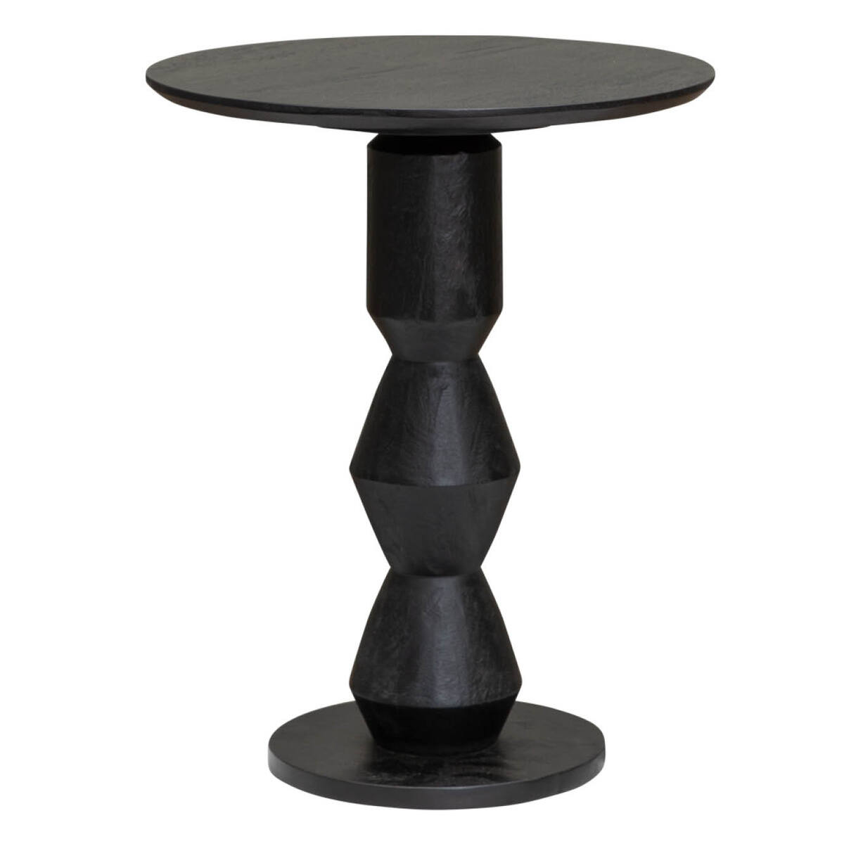 Bijzettafel Brunello Zwart - Hout - Tower Living