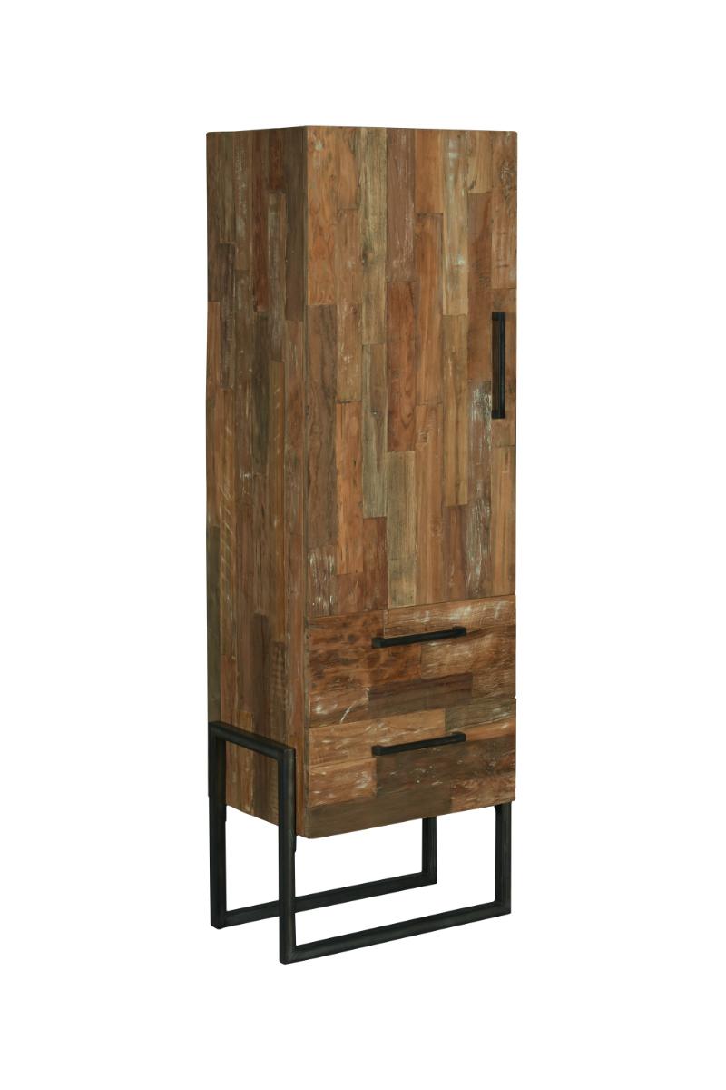 Bergkast Potenza Bruin Hout - Teak - DOK 2 Rustique