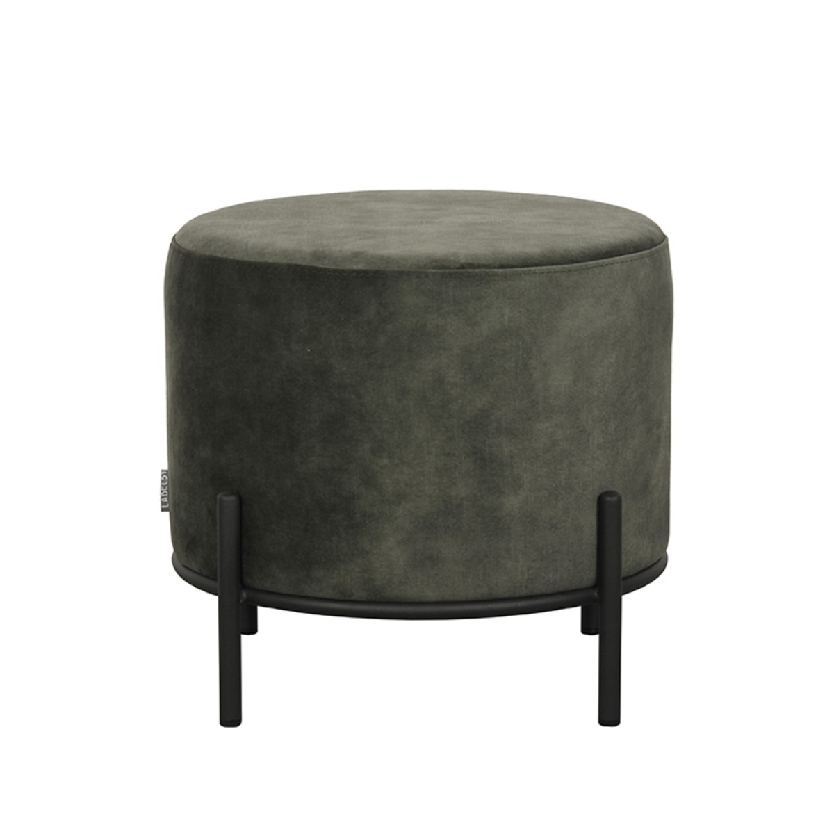 Poef Troy Groen Hunter - Velours - LABEL51