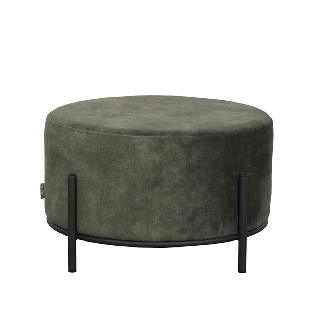 Poef Troy Groen Hunter - Velours - LABEL51