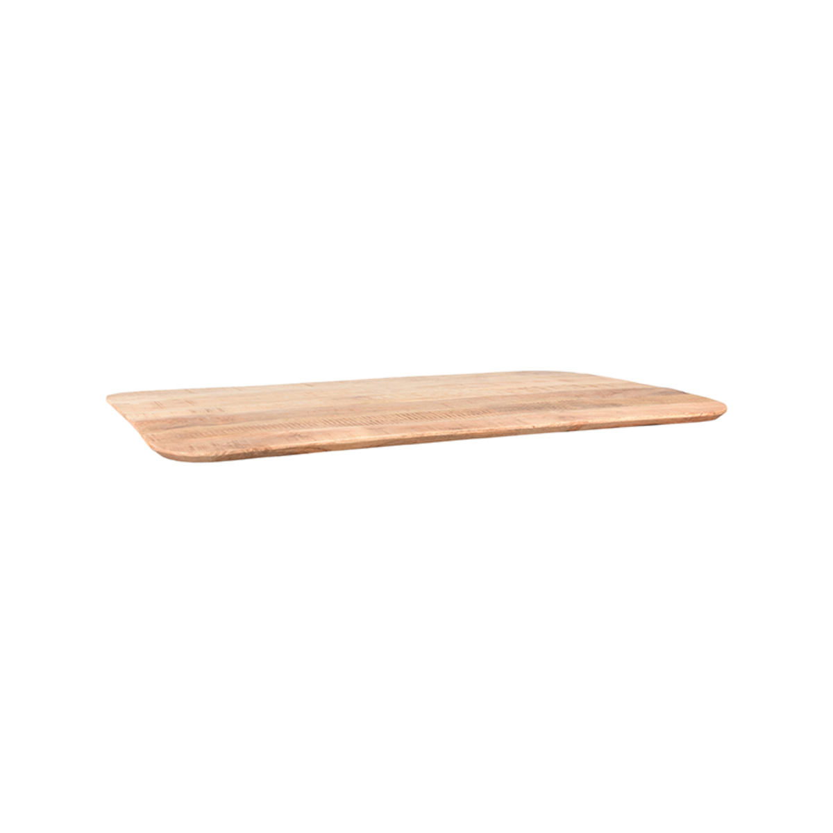 Eetkamertafel Tafelblad Sloppy Edge Bruin Rough - Mangohout - LABEL51