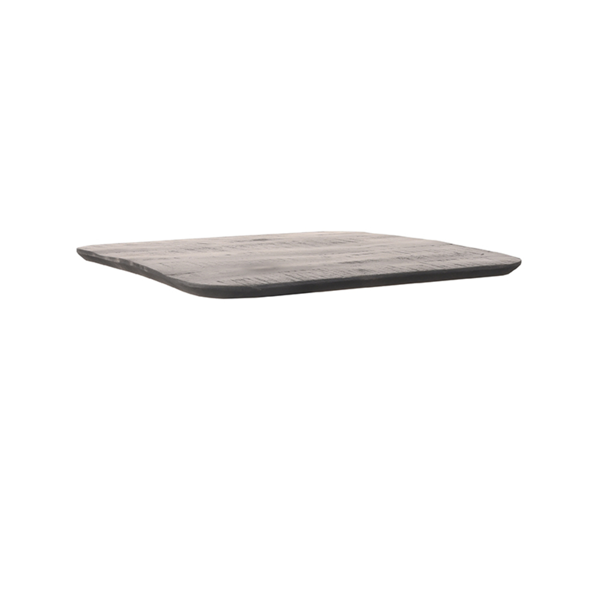 Eetkamertafel Tafelblad Sloppy Edge Zwart - Mangohout - LABEL51