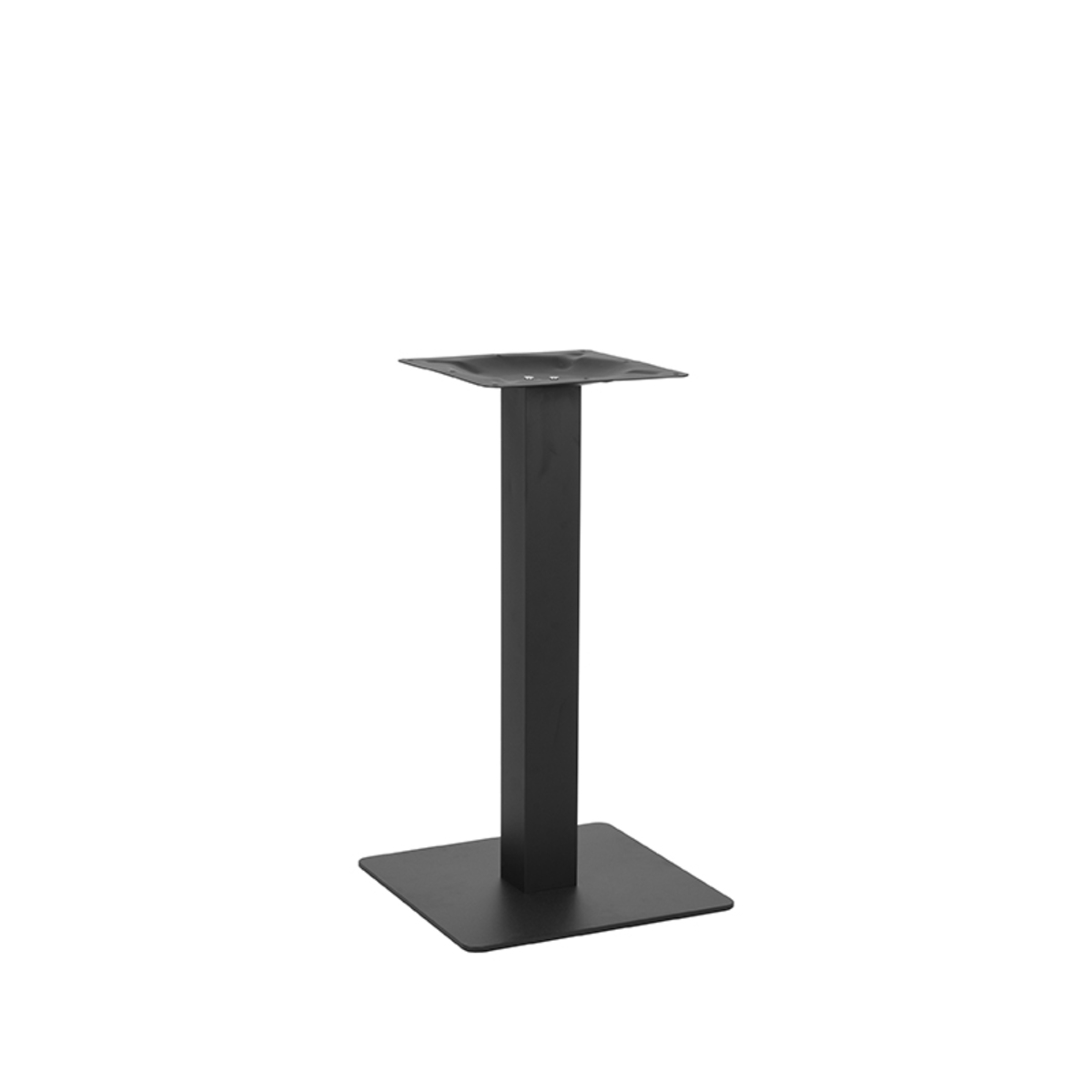 Eetkamertafel Tafelpoot Enkel Zwart - Metaal - LABEL51