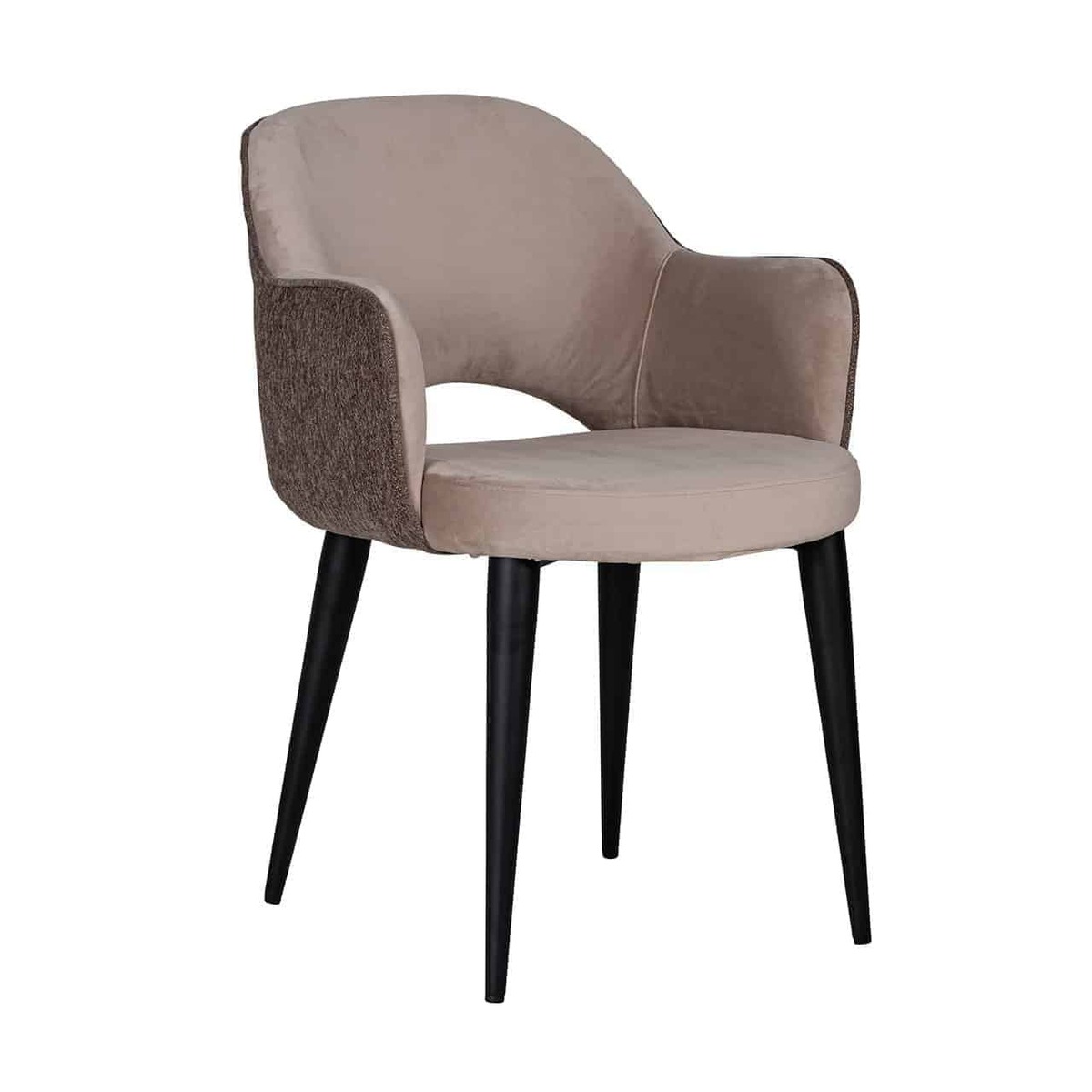 Eetkamerstoel Giovanna Naturel Beige - Stof - Richmond Interiors