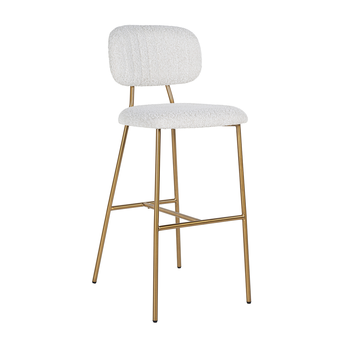 Barkruk Xenia Wit - Stof - Richmond Interiors