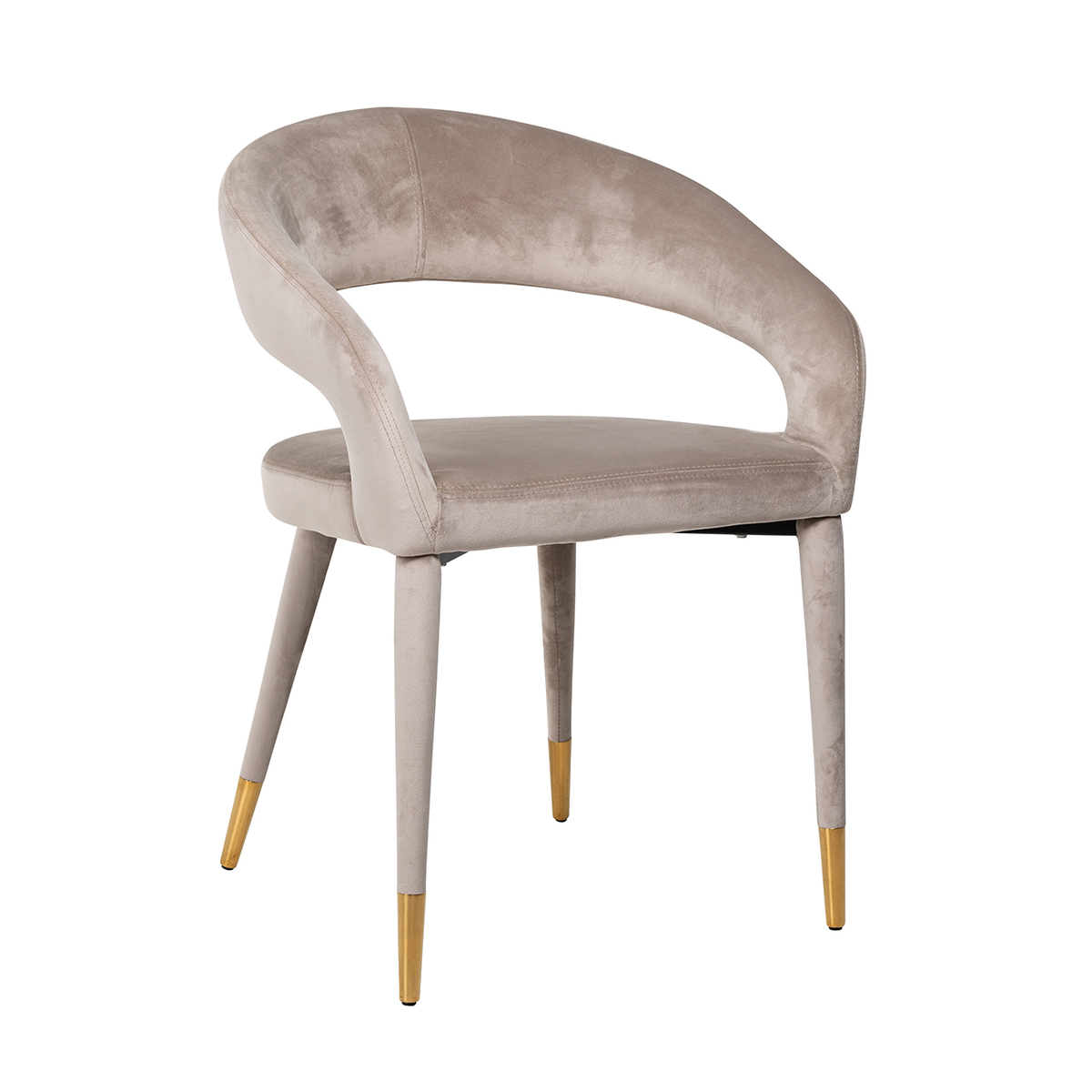 Eetkamerstoel Gia Naturel Zand - Stof - Richmond Interiors