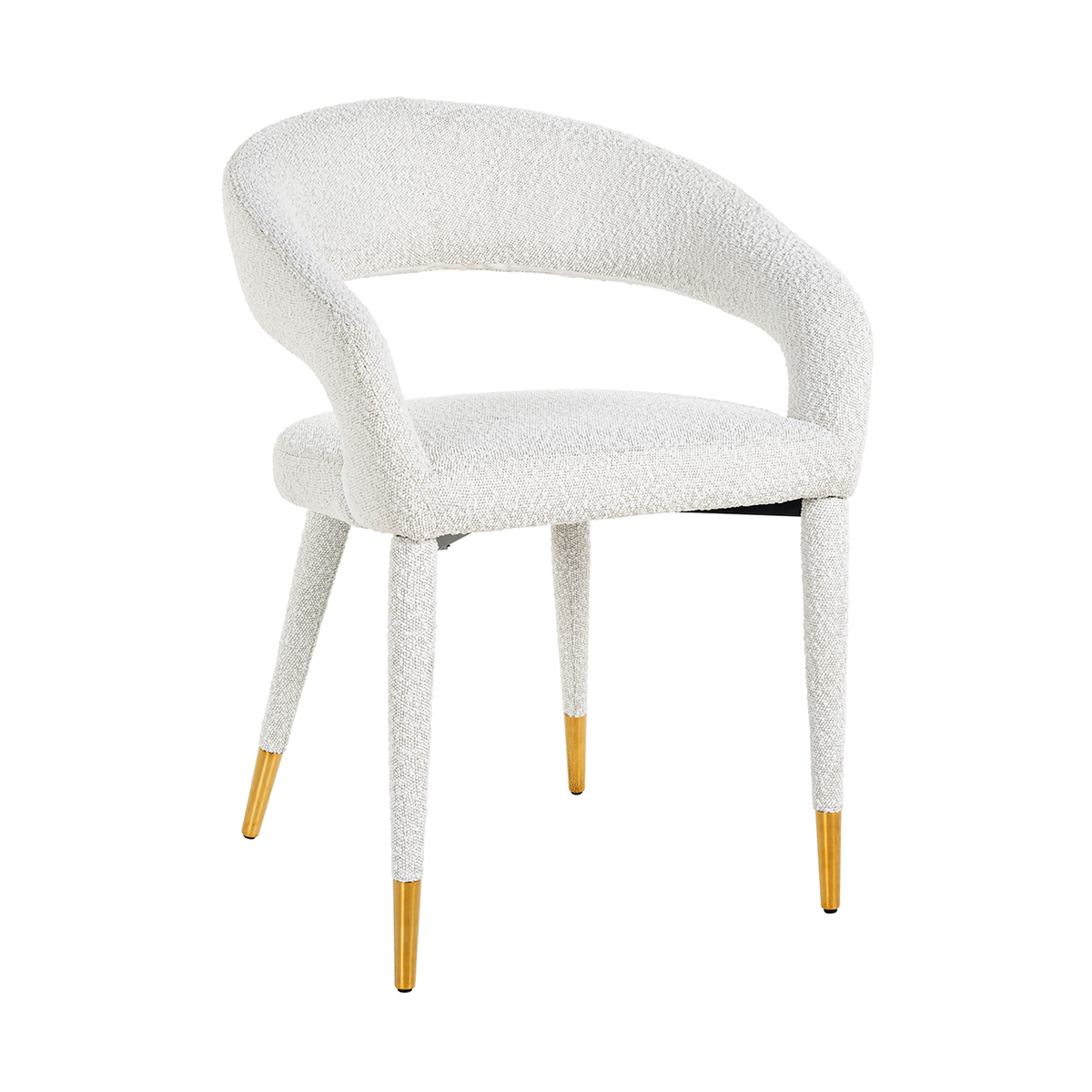 Eetkamerstoel Gia Wit - Stof - Richmond Interiors