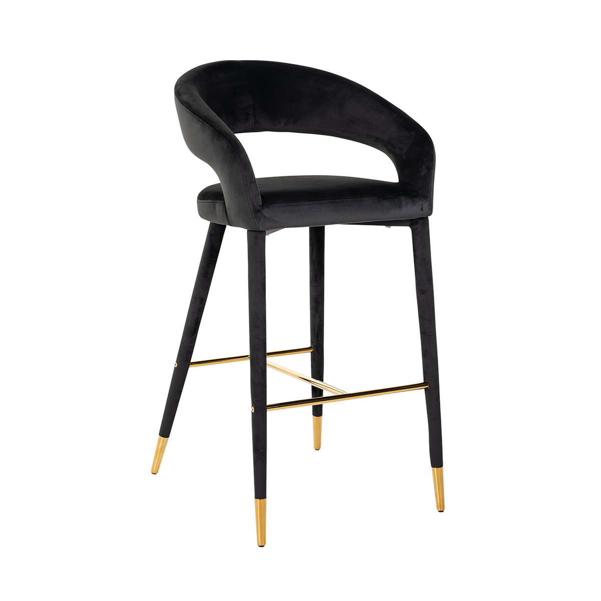 Barkruk Stoelen Grijs Antraciet - Stof - Richmond Interiors