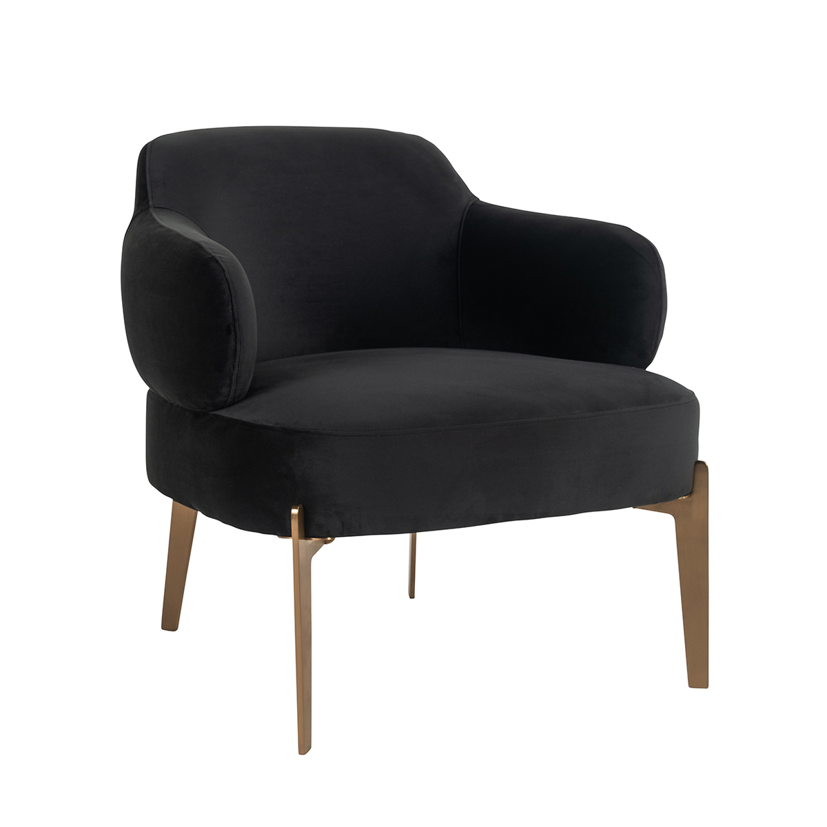 Fauteuil Venus Zwart - Stof - Richmond Interiors