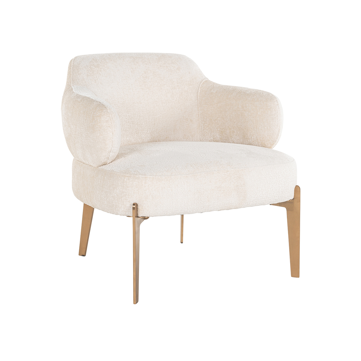 Fauteuil Venus Wit  - Metaal - Richmond Interiors