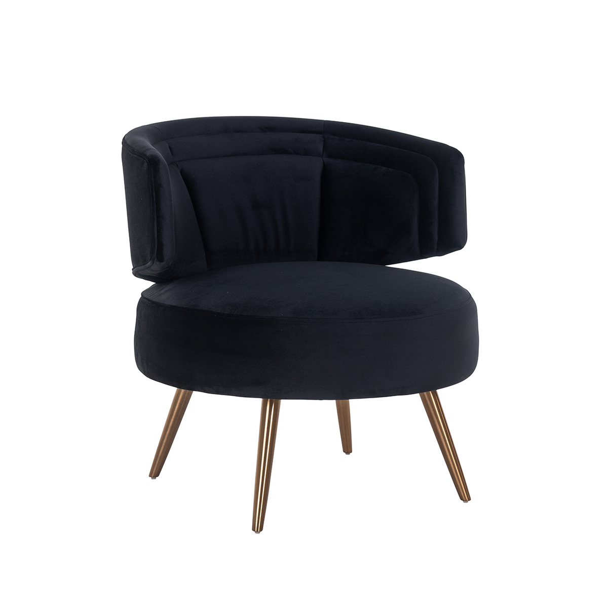 Fauteuil Fauteuils Zwart - Hout - Richmond Interiors