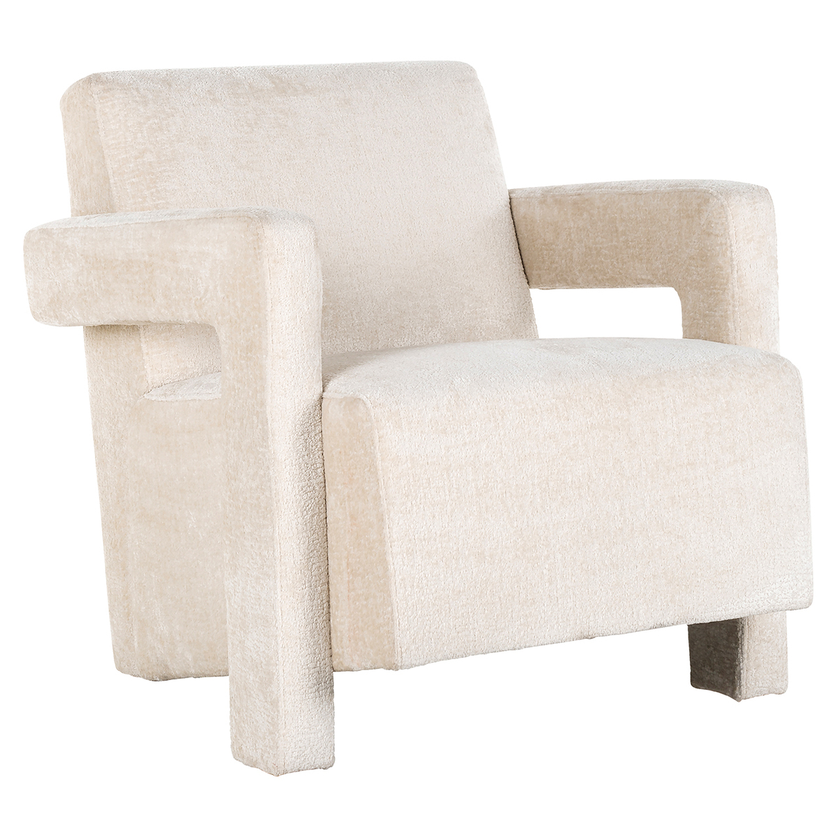 Fauteuil Devanto Wit - Hout - Richmond Interiors