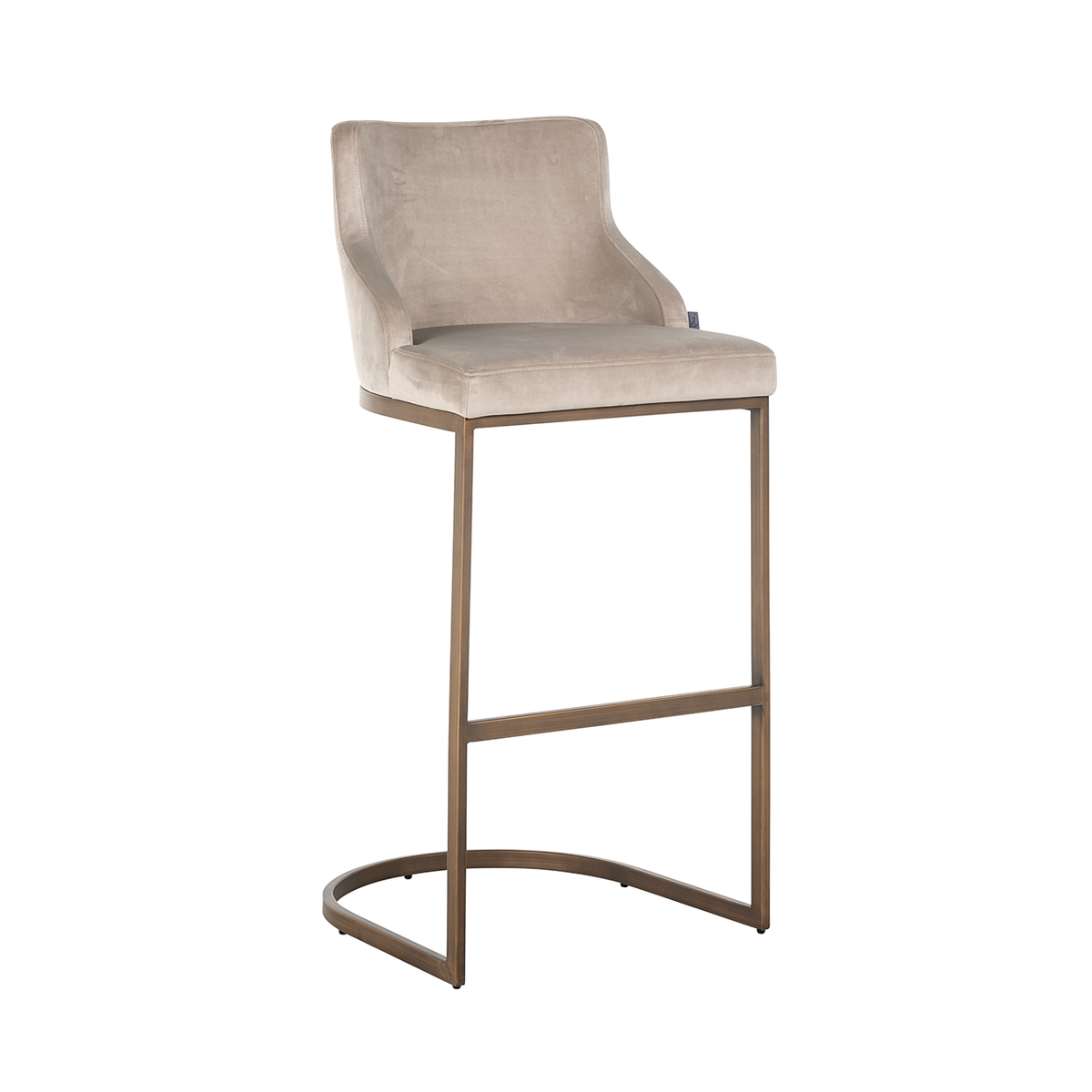 Barkruk Bolton Groen - Velours - Richmond Interiors