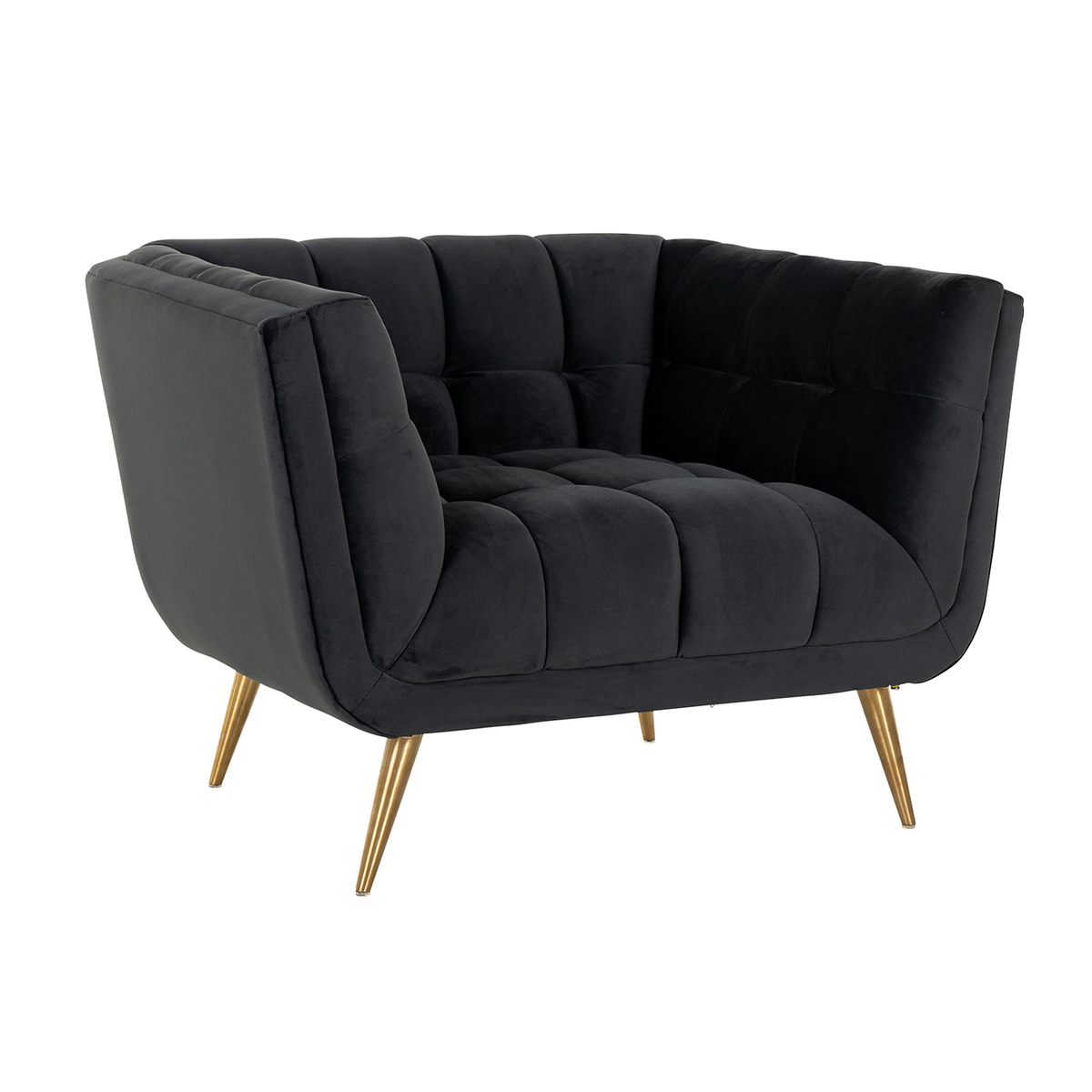 Fauteuil Huxley Grijs Antraciet - Hout - Richmond Interiors