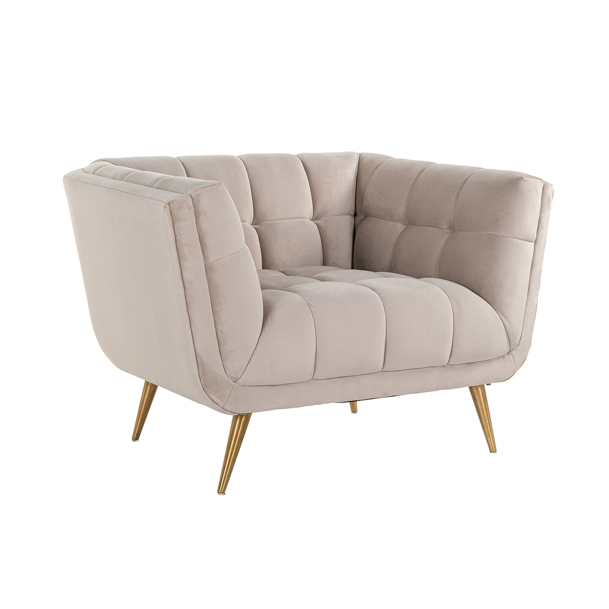 Fauteuil Huxley Naturel Zand - Hout - Richmond Interiors