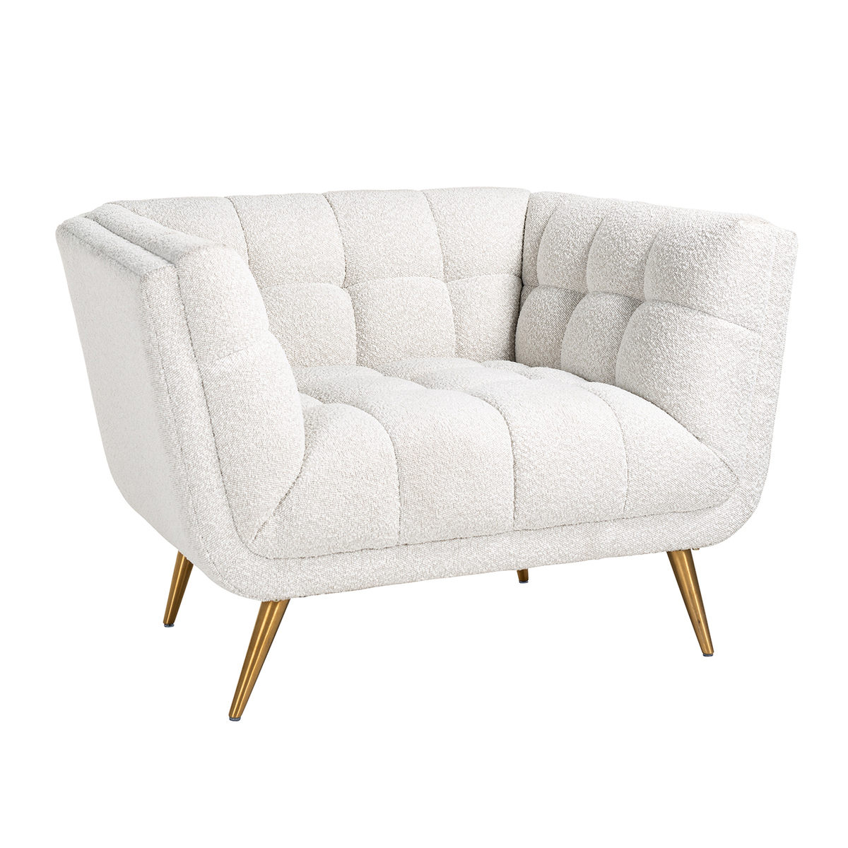 Fauteuil Huxley Wit - Hout - Richmond Interiors