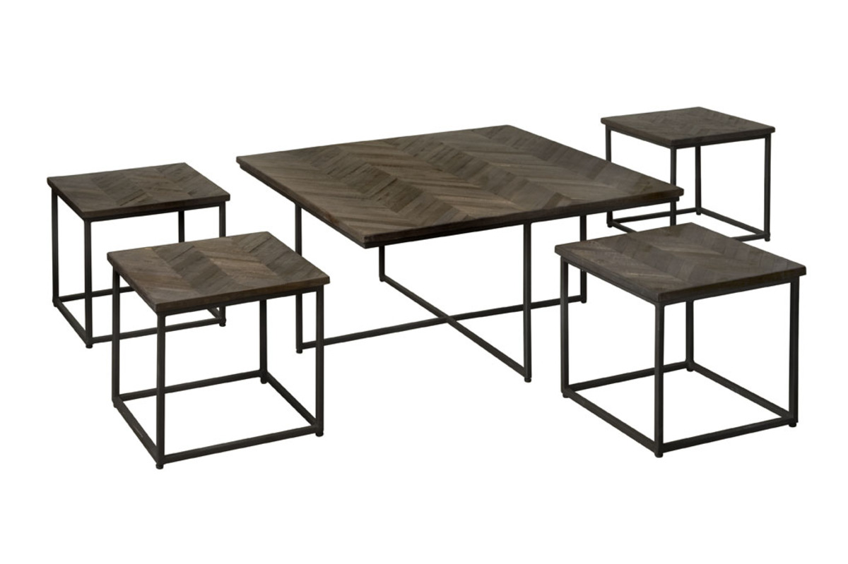 Salontafel Via Bruin - Teak - DOK 2 Rustique