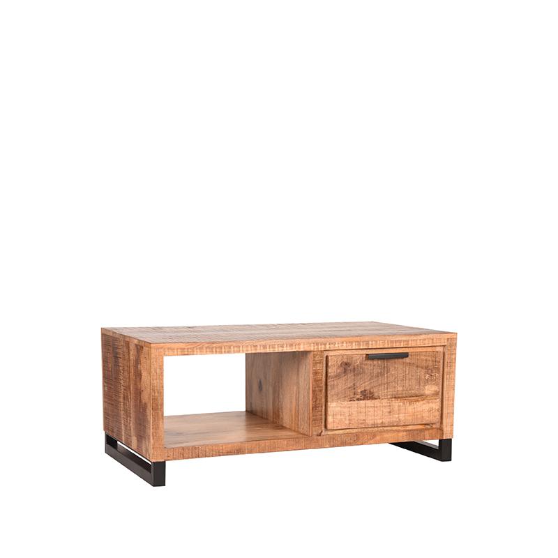 Salontafel Glasgow Naturel Rough - Mangohout - LABEL51