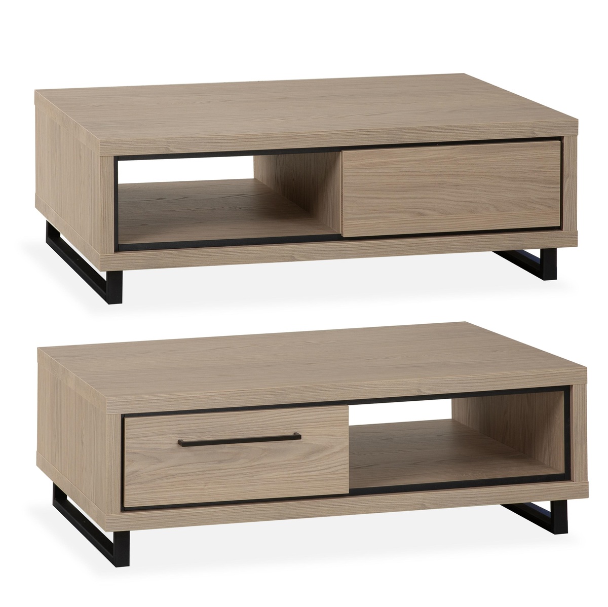 Salontafel Lazio Bruin - Kunststof - DOK 2 Essentials