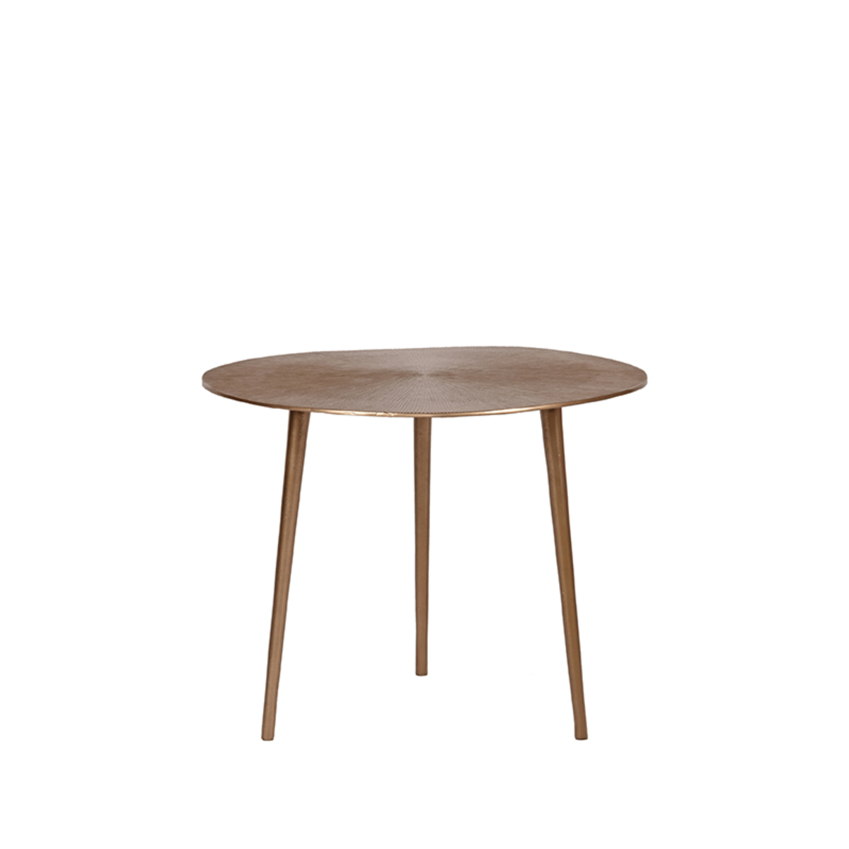 Salontafel Nobby Multi Antiek goud - Metaal - LABEL51