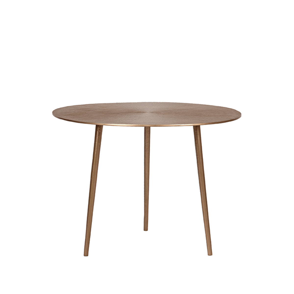Salontafel Nobby Multi Antiek goud - Metaal - LABEL51