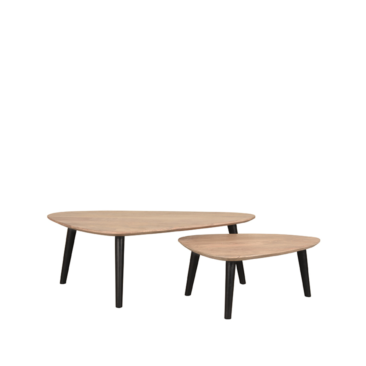 Salontafel Rock Naturel Rough - Mangohout - LABEL51