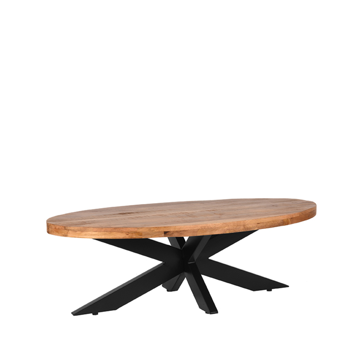 Salontafel Zip Bruin Rough - Mangohout - LABEL51