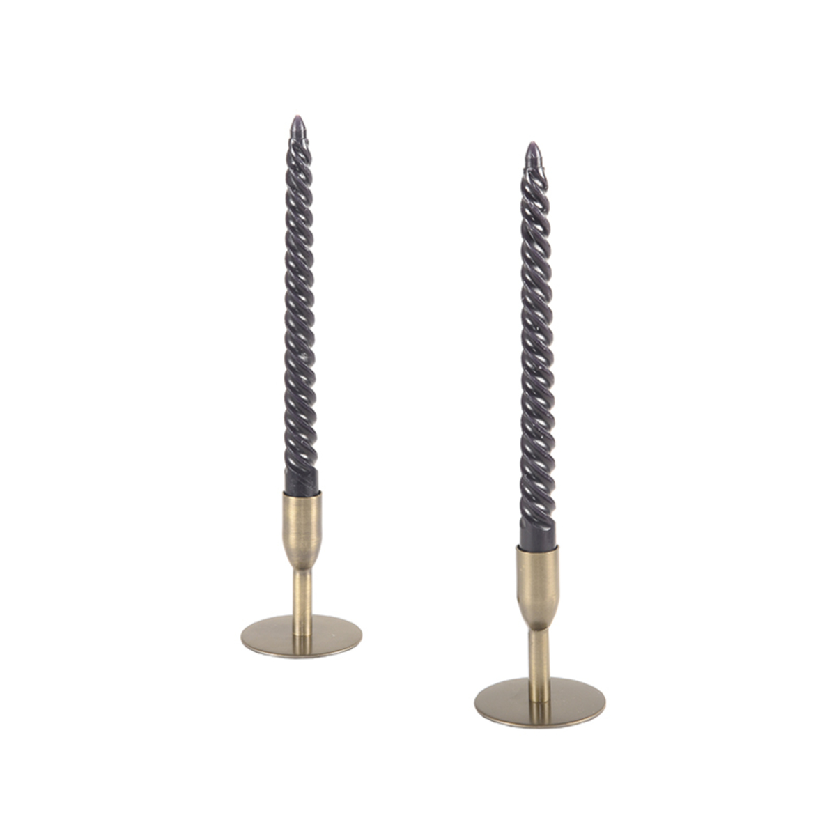 Decoratie Kandelaars Bruin Antiek goud - Metaal - LABEL51