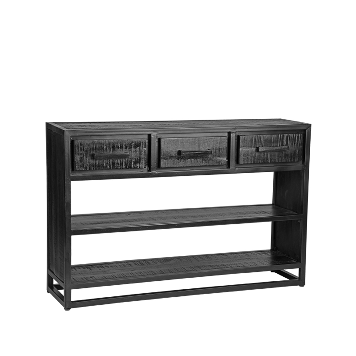 Sidetable Chili Zwart - Mangohout - LABEL51
