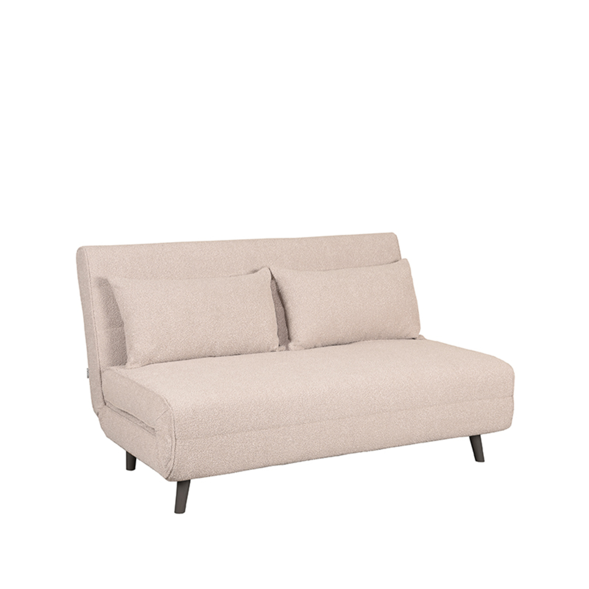 Slaapbank Double Naturel - Boucle - Slaapbank - Web Only