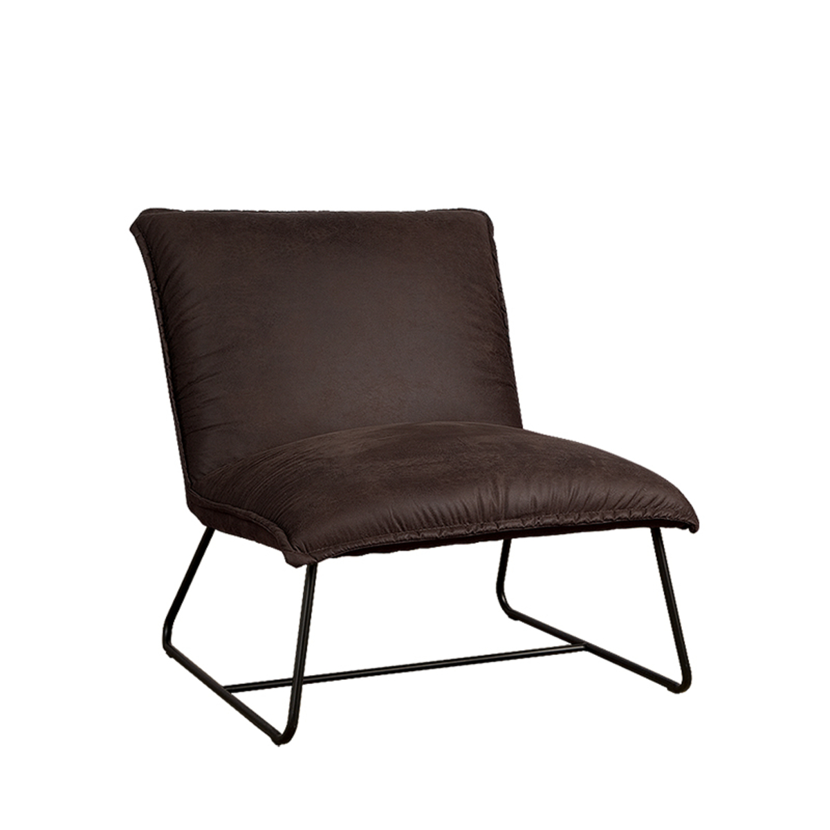 Fauteuil  Bruin - Microfiber - DOK 2 Essentials