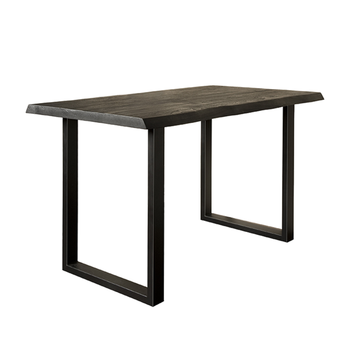 Bartafel Ultimo Live Edge Zwart - Hout - DOK 2 Rustique