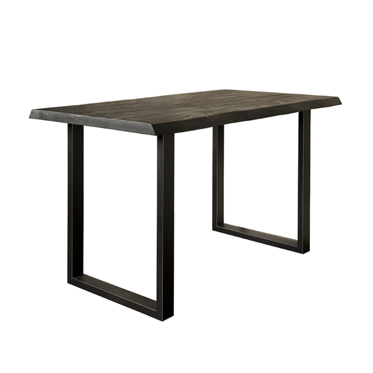 Bartafel Ultimo Live Edge Zwart - Hout - DOK 2 Rustique