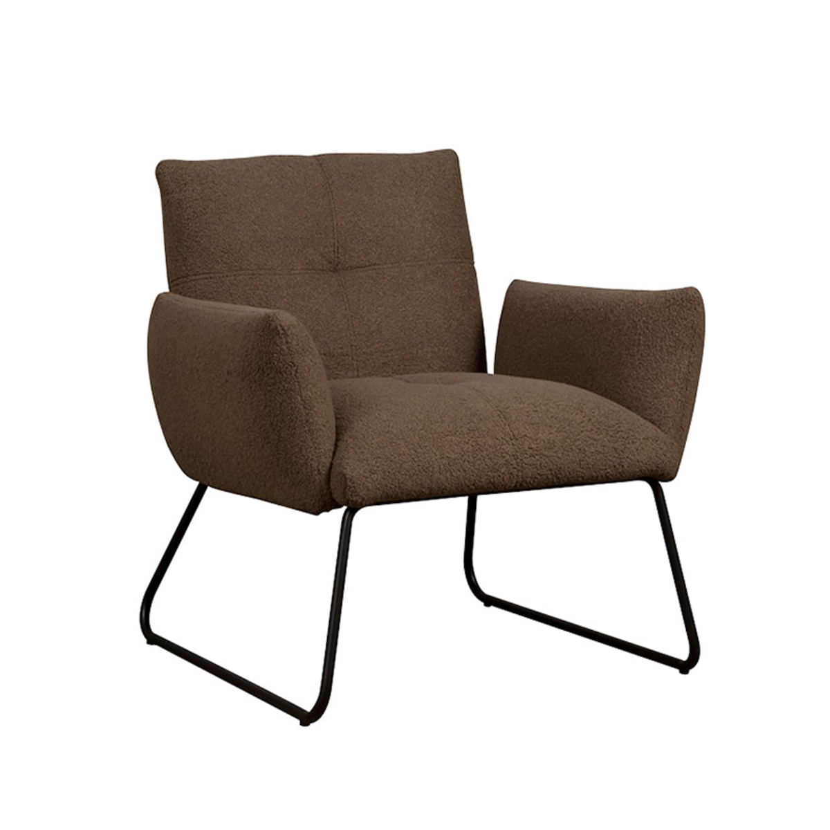 Fauteuil Dante Bruin - Stof - DOK 2 Cosy