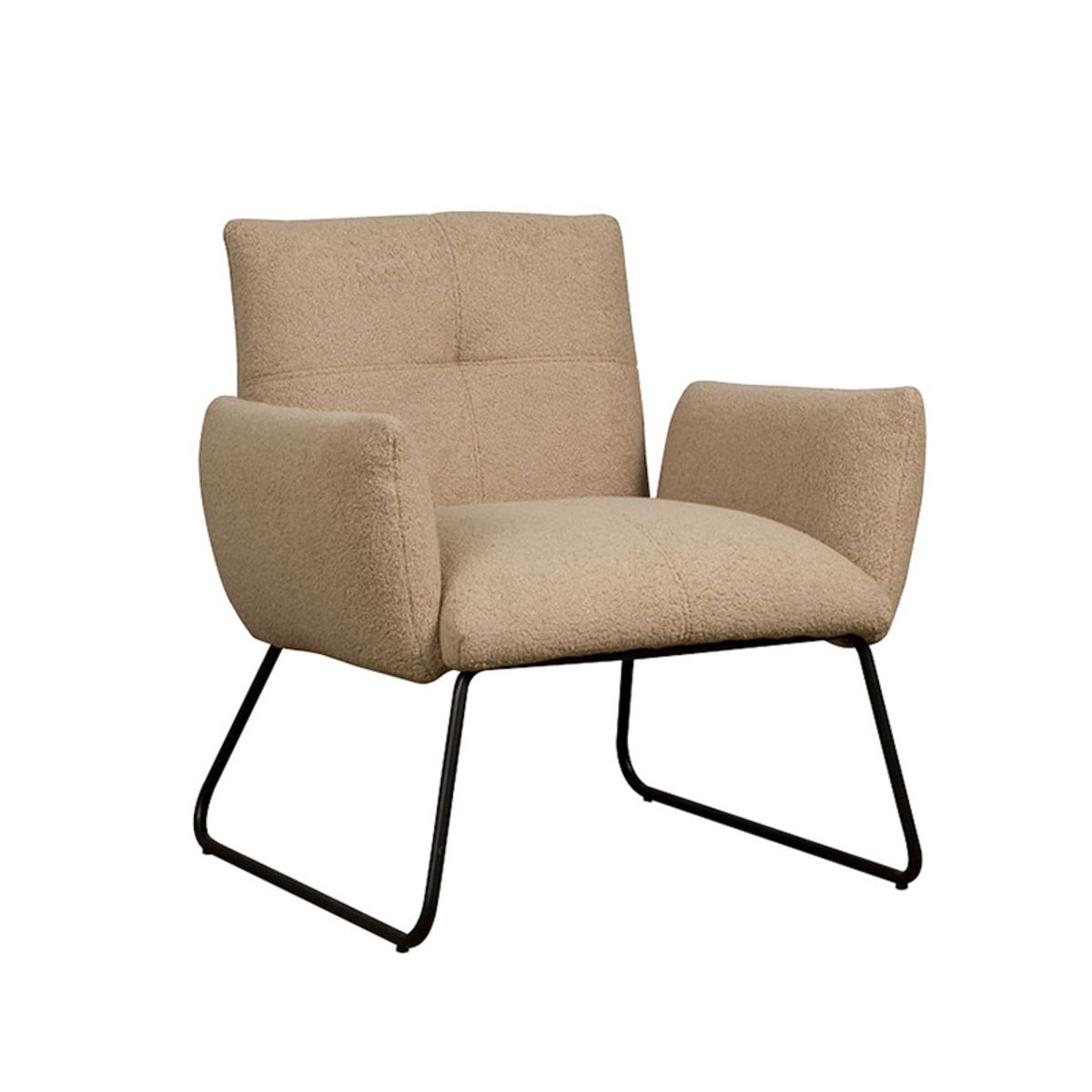 Fauteuil Dante Bruin - Stof - DOK 2 Cosy