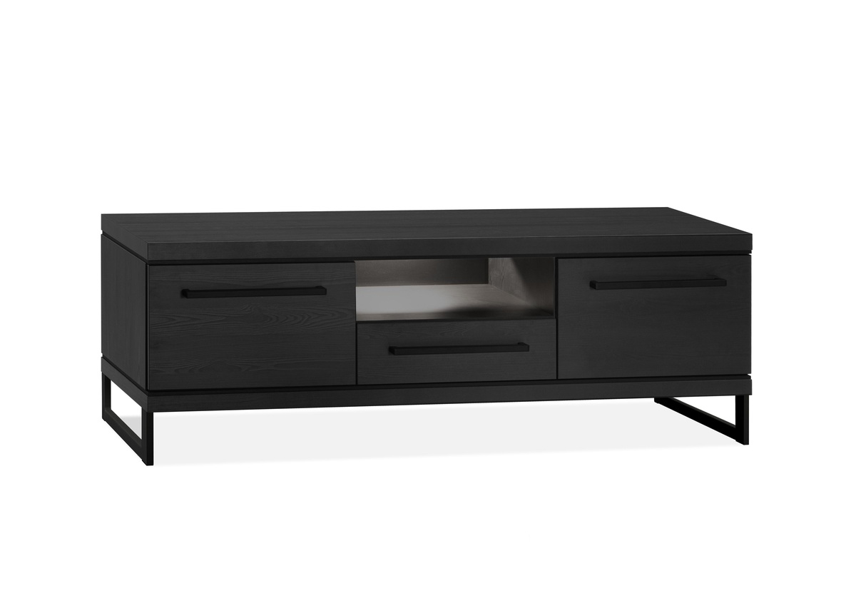 Tv-meubel Firenze Zwart - Hout - DOK 2 Essentials