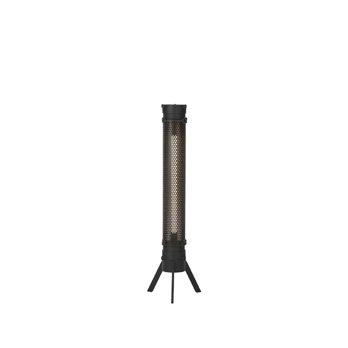 Tafellamp Tube Zwart - Metaal - LABEL51