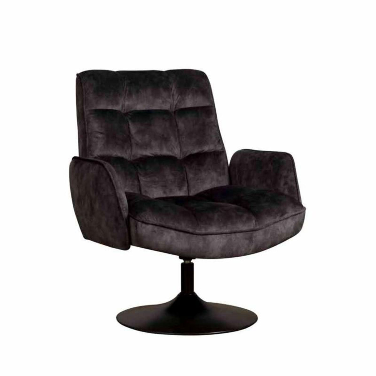 Fauteuil Tropea Grijs - Fluweel - DOK 2 Cosy