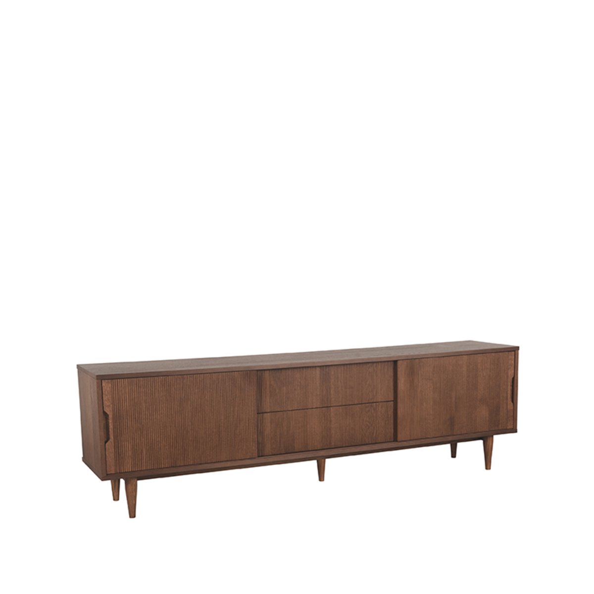 Tv-meubel Jule Bruin Walnoot - Eiken - LABEL51