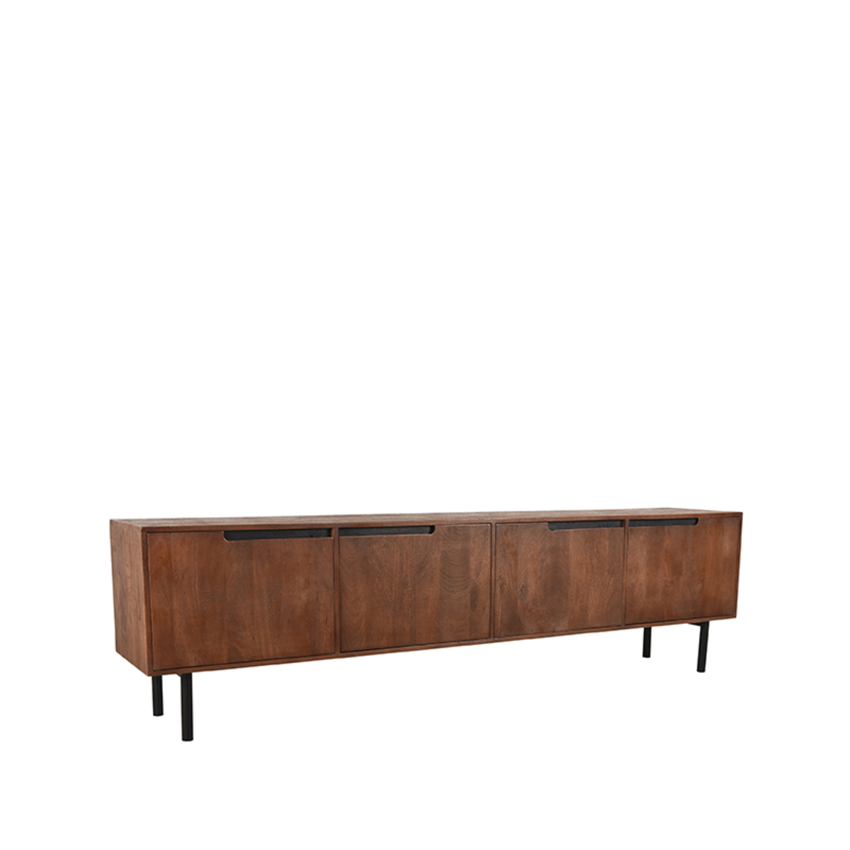 Tv-meubel Rio Bruin Espresso - Mangohout - LABEL51