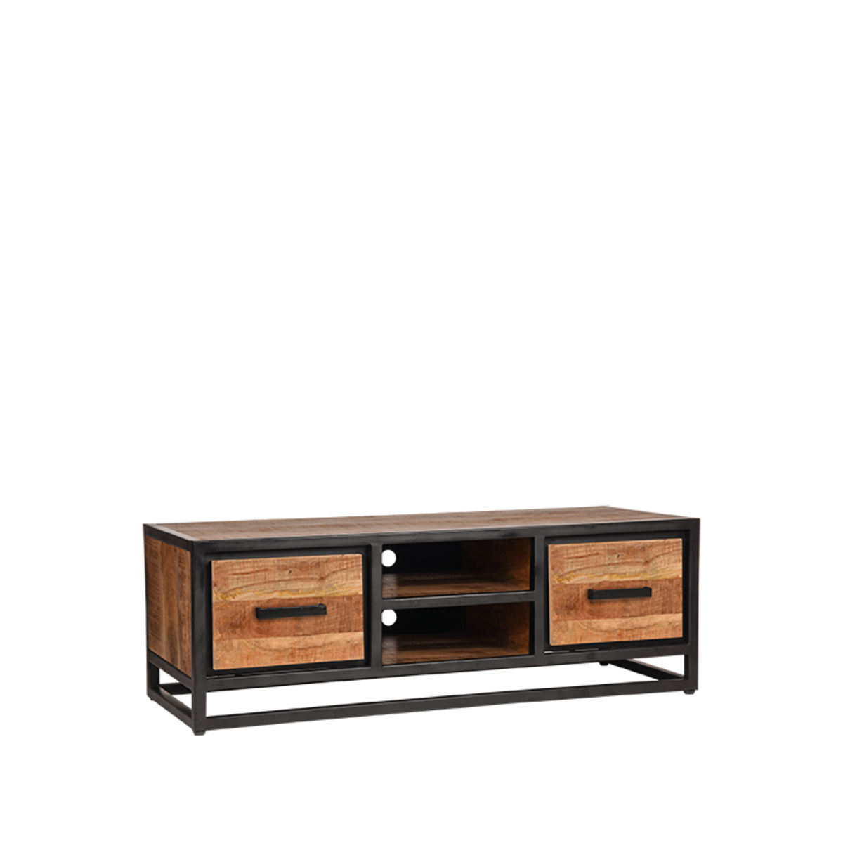 Tv-meubel Tampa Naturel Rough - Mangohout - LABEL51