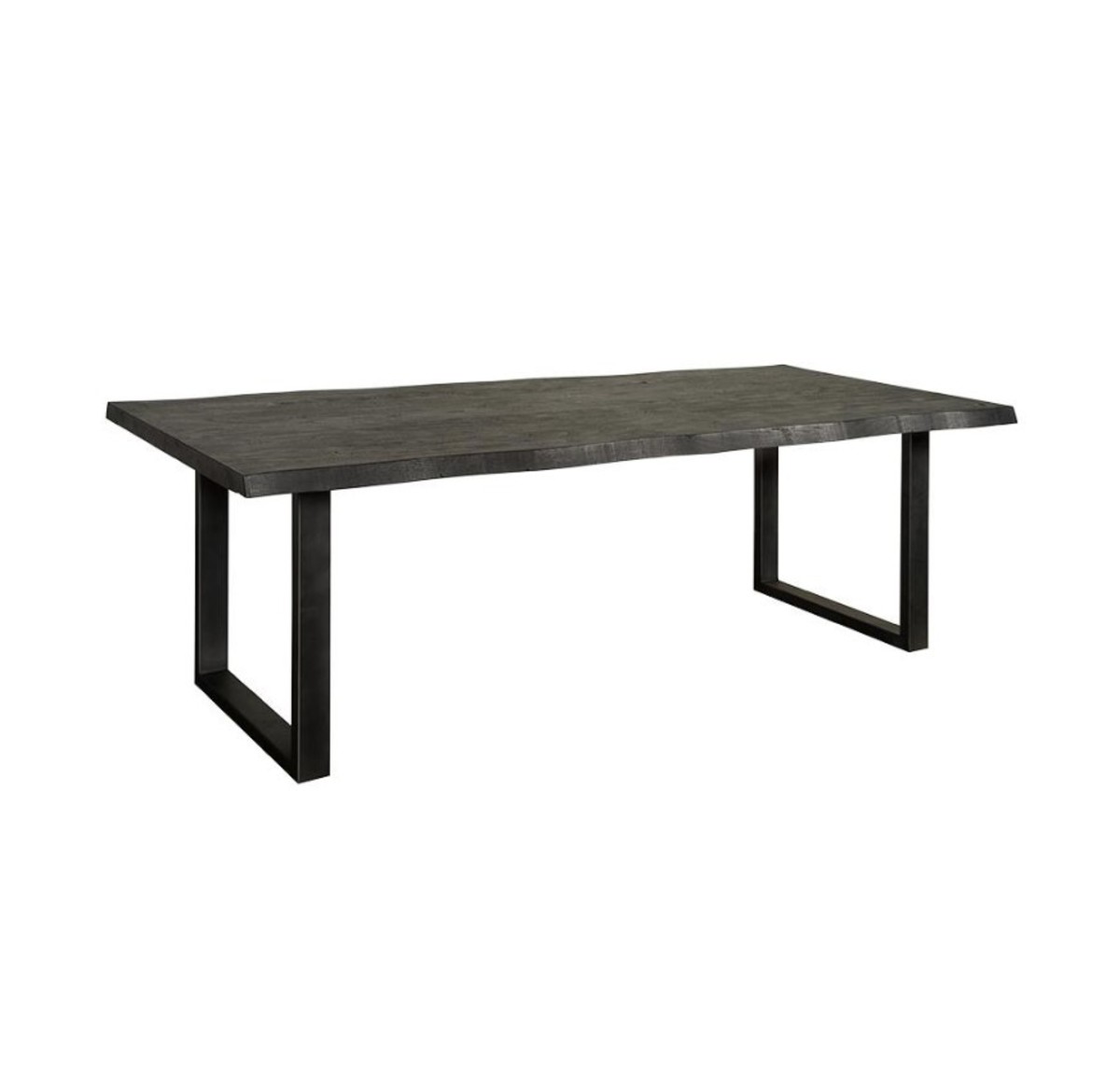 Eetkamertafel Ultimo Live Edge Zwart - Acaciahout - DOK 2 Rustique